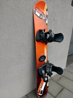 Snowboard GRAVITY, 130 cm + boty - 6