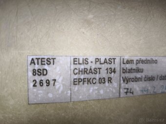 Přední nárazník a blatníky - 6