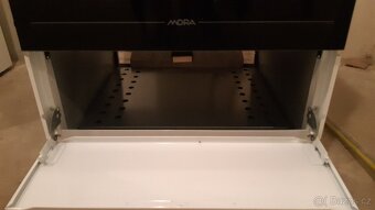 Kombinovaný sporák MORA K 140AW+plynová hadice - 6