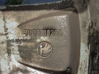ALU litá kola originál Škoda 16",5x112mm. - 6