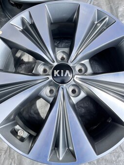 5x114,3 R17 originál alu disky KIA + senzory - TOP STA - 6