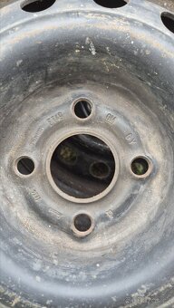 Plechova kola opel astra f r14 - 6