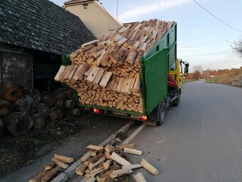 Suché palivové dřevo naštípané - 6