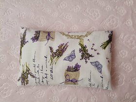 Pohankový nahřívací polštářek s levandulí - 6