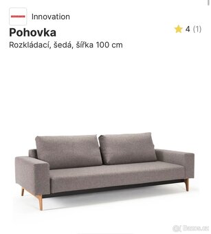Luxusní dánská rozkládací pohovka - 6
