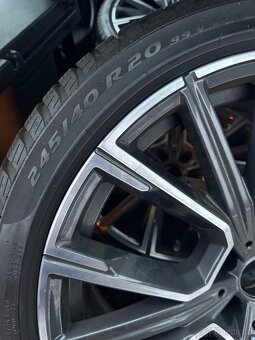 Originál 20” disky BMW styling M817 zimní pneu - 6