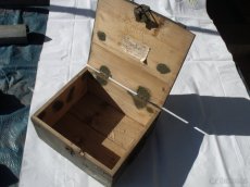 Muniční vojenská bedna vzor 35 . originál ČSR 1. republika - 6