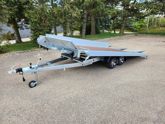 Sklopka s bočnicemi 452 x 205cm, 2700/690kg, nájezdy - 6
