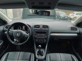 Vůz na náhradní díly VW Golf 6 kombi 2013 CAYC LHW LA7W - 6