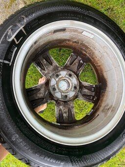 Alu kola Seat 5x112 215/55 r16 + pneu - 6
