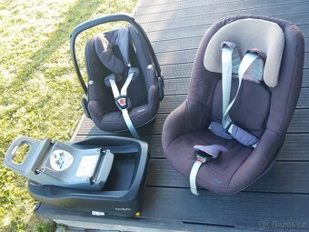 Maxi-Cosi autosedačky + isofix základna - 6