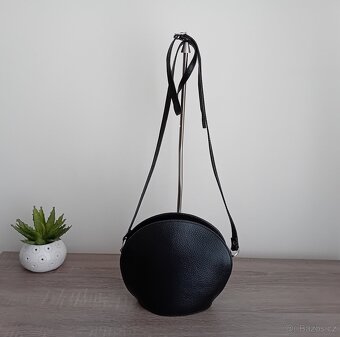 Genuine Leather dámská malá kabelka kožená - 6