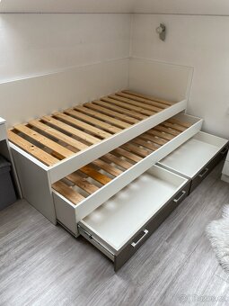 Rozkládací postel s úložným prostorem - 6