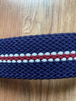 Nový pánský pružný opasek Bandi - L/XL, modrý do fialové - 6