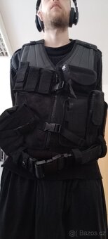 Mil-Tec Vesta + Sumky a Holster - 6
