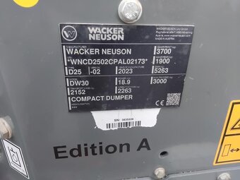 Kolový Dempr Wacker Neuson DW30 - 6