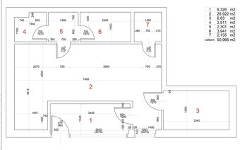 Prodej apartmánů 2+kk, 51m2 , Praha 9 - Letňany, ul. Třineck - 6