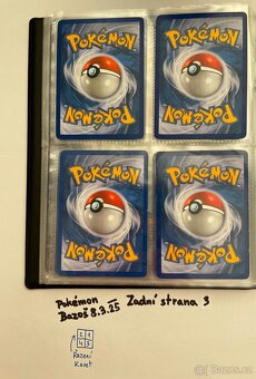 Kusové karty TCG Pokémon STARÉ 10-15LET (ORIGINÁL) - 6