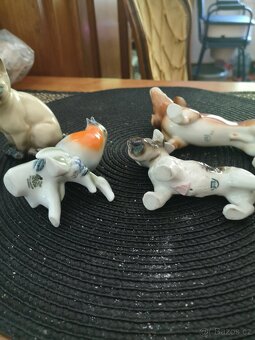porcelánové sošky zvířat - 6