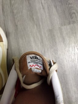 boty Vans vel. 39 kožené, vyjímatelná stélka PopCush UNI - 6