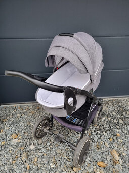 Kočárek Noordi Fjordi 3v1 s autosedačkou, dark grey (2021) - 6