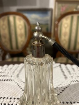 Elegantní vintage parfémový flakon s balónkem - 6