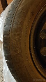 185/65 R 14 86 T Zimní pneu s diskami vo výbornom stave - 6