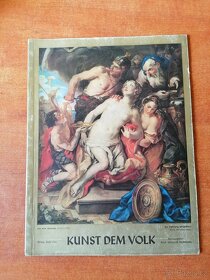 Starý historický časopis KUNST DEM VOLK - 6