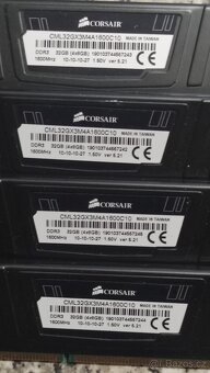 Ramky 8GB DDR3 2400 a 1600 XMP i bez XMP s chladičem - 6