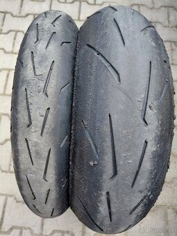 Pneumatiky. Top sada Pirelli 120 + 180 - 6