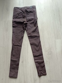 Koženkové kalhoty Orsay vel. 36 - 6