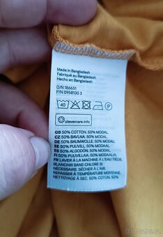 Horčicově žluté šaty H&M, vel. XXL - 6