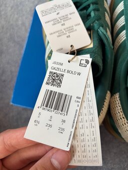 Adidas gazelle bold green 38 - 6