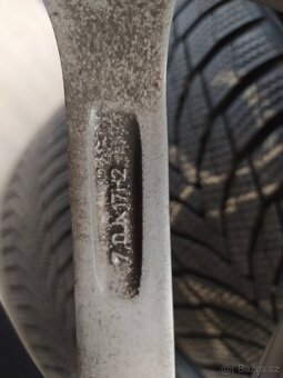 ❄ Zimní ALU kola 17" Peugeot 208– pěkné pneu ❄ - 6