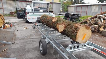 Mobilní katr/ pojízdná pila - Mobilní pořez kulatiny - 6