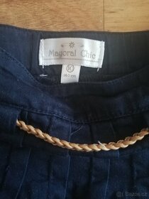 Dívčí námořnická plátěná tm. modrá sukně zn. Mayoral 134/140 - 6