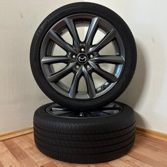 MAZDA 3 5x114,3 R18 ET45+LETNÍ 215/45R18 6/5,5mm - 6