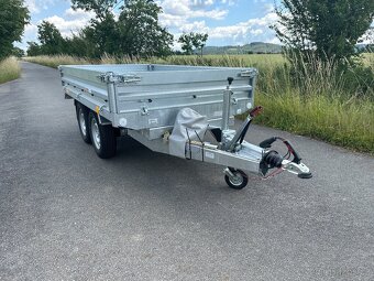 Přívěsný vozík hydraulický sklápěč KIPPER 257x148, 2700 kg - 6