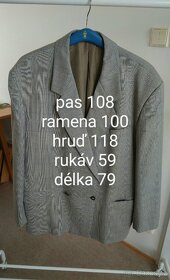 Pánské obleky a saka vel .XL - 6