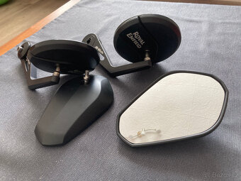 Prodám zrcátka pasující do konců řídítek Interceptor 650 - 6