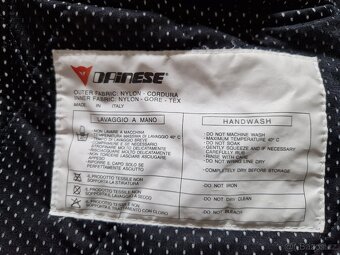 Textilní motorkářská bunda Dainese velikost 50 (M) c779 - 6