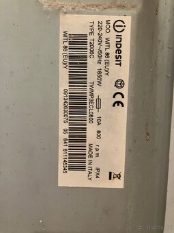 Pračka Indesit WITL 86 - 6