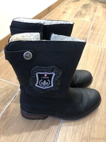 Zimní nízké kozačky zn. Rieker, vel. 40 - 6