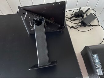 Pokladní set - kasa, tiskárna, držák a tablet, mincovník - 6