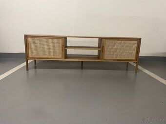 Dubový TV stolek Pola - 6