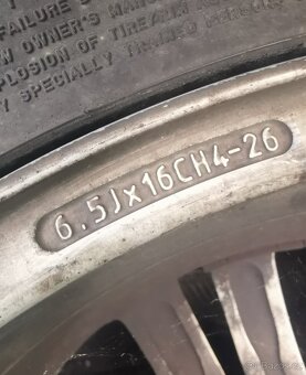 Alu kola BBS 4x108 R16 Citroën /Peugeot 215/55 R16 - 6
