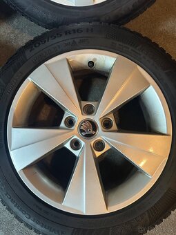 ALU Kola ŠKODA 5x112 R16 VELORUM Zimní Pneu 205/55/16 - 6