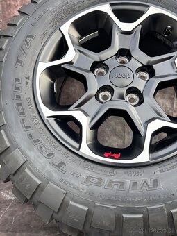 Originál alu kola Jeep 255/75/17 - 6