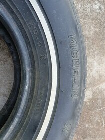 Běloboké pneu Michelin 215/14 - 6