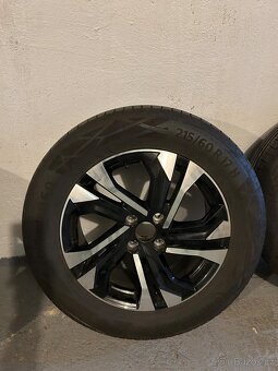 Komplety letni Peugeot original 17 pneu 215 60 R17 - 6